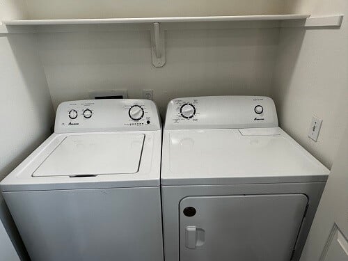 Washer and Dryer