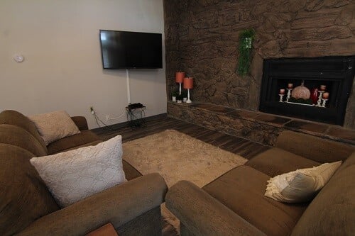 living room at Tuscan Villa