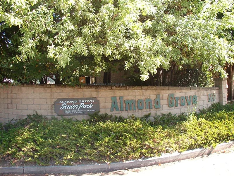 Almond Grove front sign1