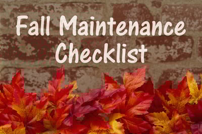 Fall Maintenance Checklist for Rental Property Owners -featured